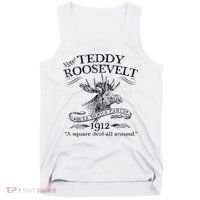 Teddy Roosevelt Bull Moose Party 1912 Presidential Campaign Tank Top thumb 0
