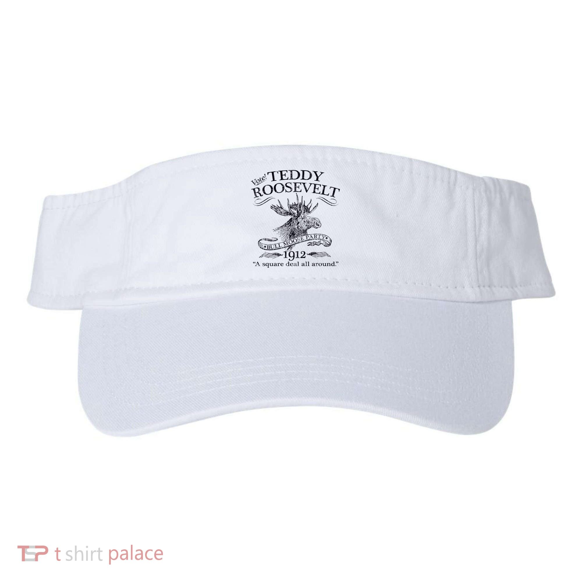 Teddy Roosevelt Bull Moose Party 1912 Presidential Campaign Visor