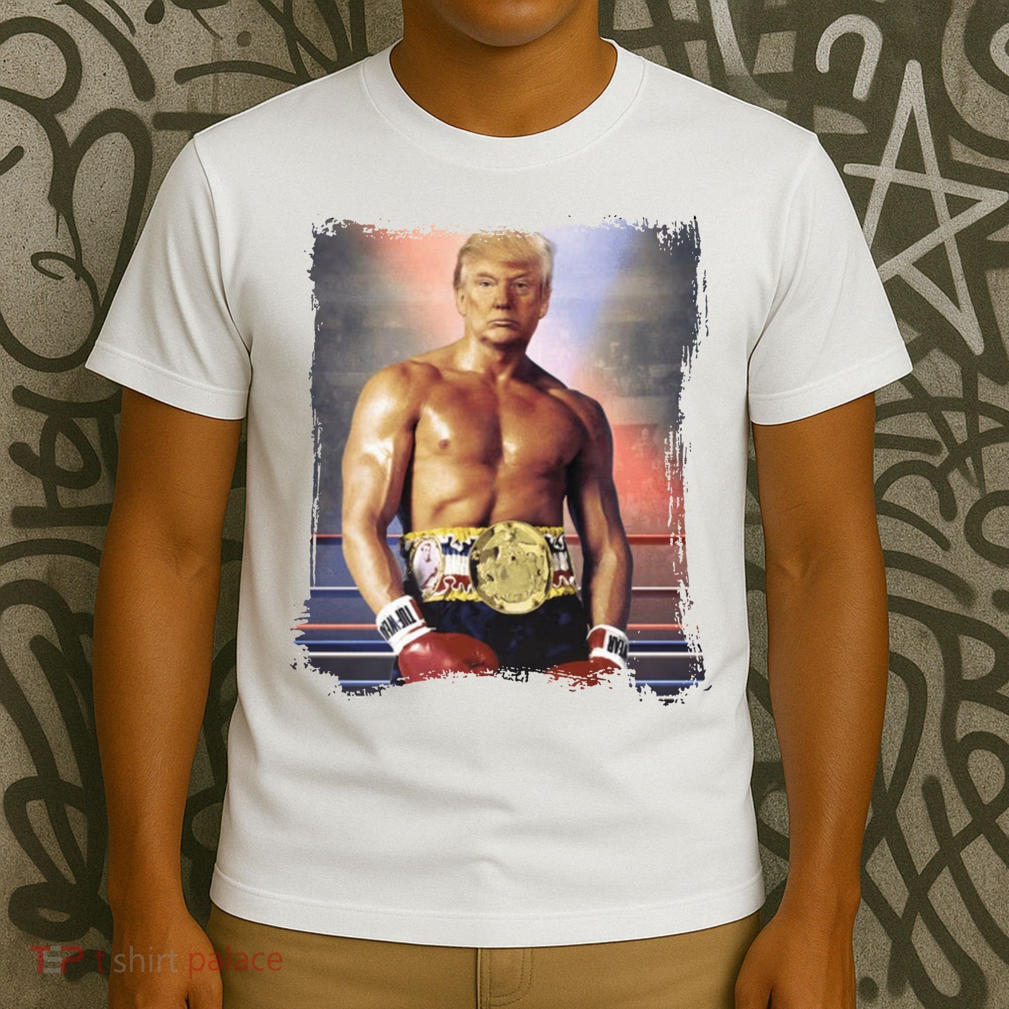 Trump Rocky Boxer Funny T-Shirt