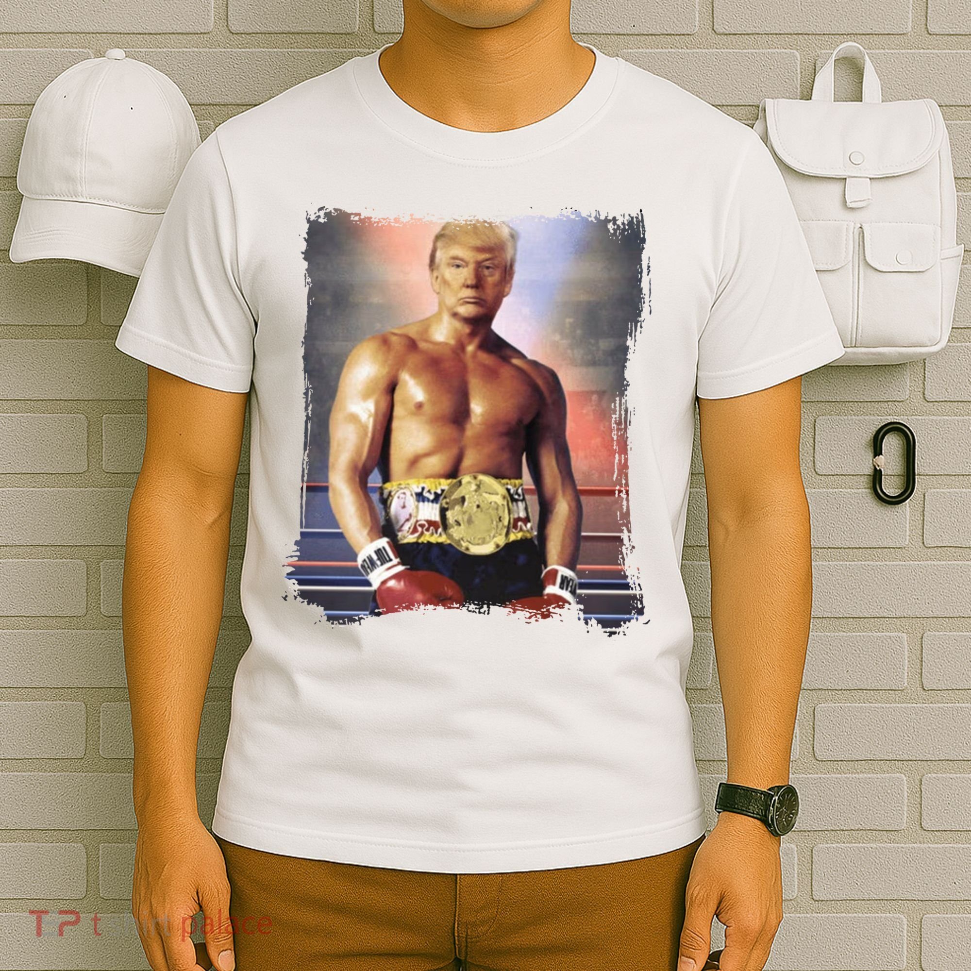 Trump Rocky Boxer Funny T-Shirt