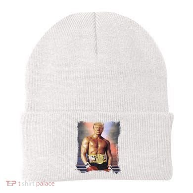 Trump Rocky Boxer Funny Beanie