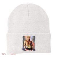 Trump Rocky Boxer Funny Beanie thumb 0