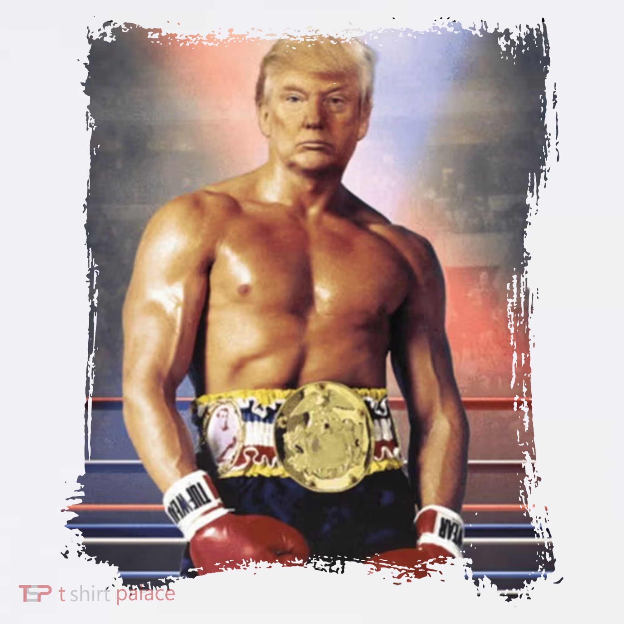 Trump Rocky Boxer Funny Beanie