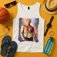 Trump Rocky Boxer Funny Tank Top thumb 4