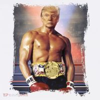 Trump Rocky Boxer Funny Women's T-Shirt thumb 6