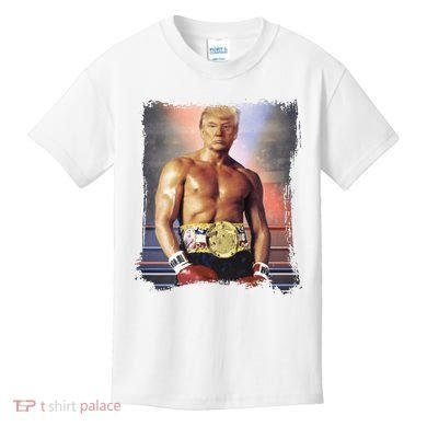 Trump Rocky Boxer Funny Kids T-Shirt