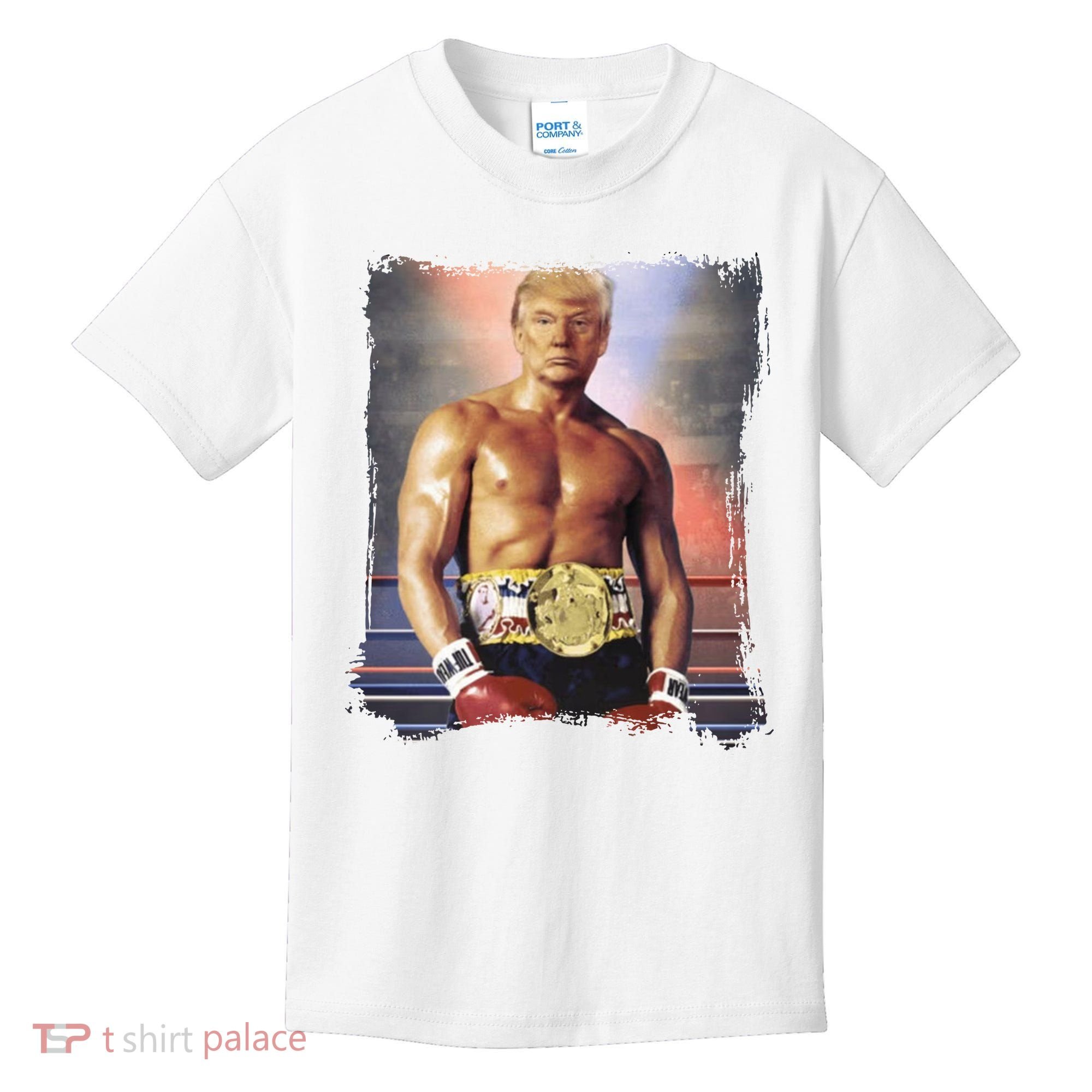 Trump Rocky Boxer Funny Kids T-Shirt