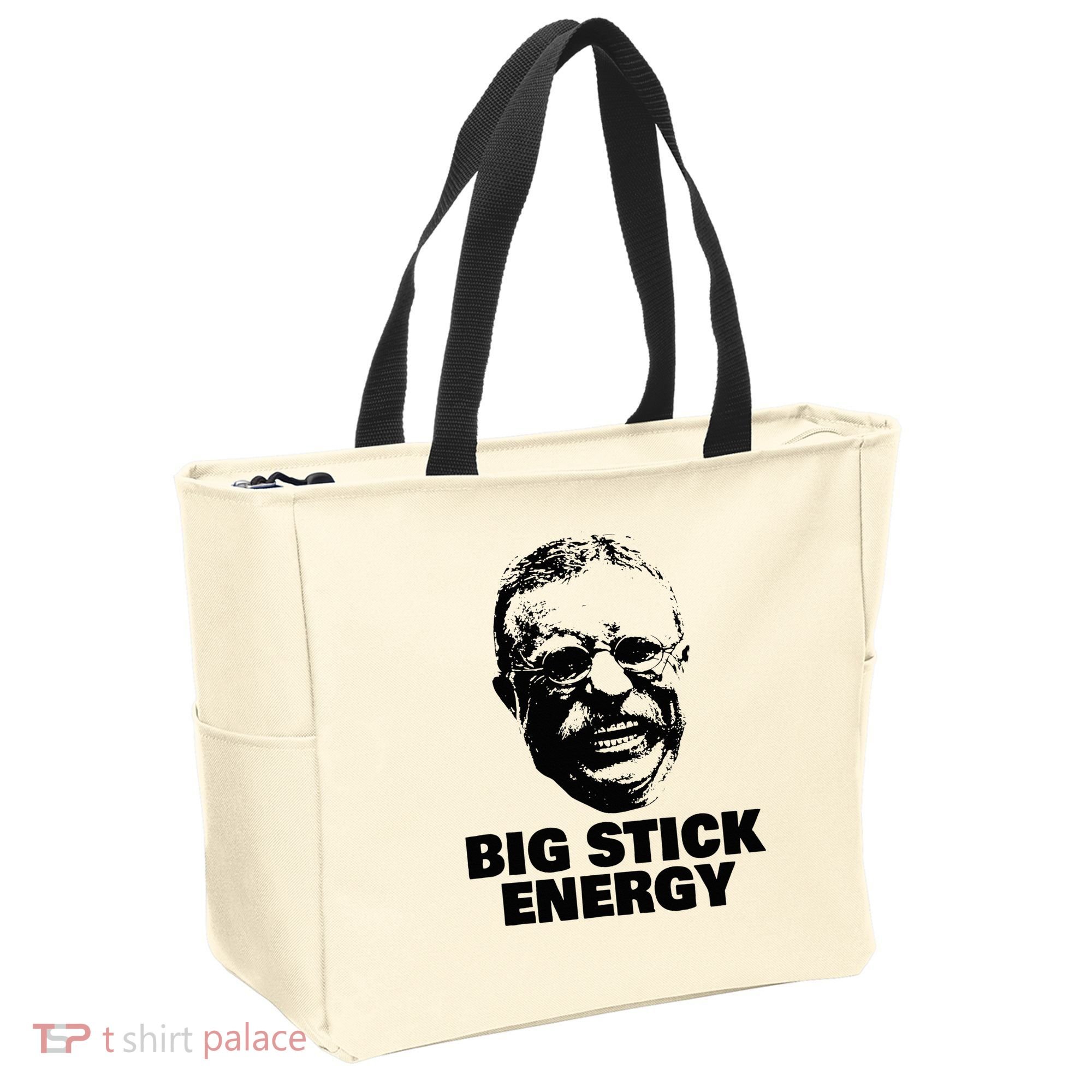 Teddy Roosevelt Big Stick Theodore President Tote Bag