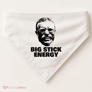 Teddy Roosevelt Big Stick Theodore President USA-Made Doggie Bandana