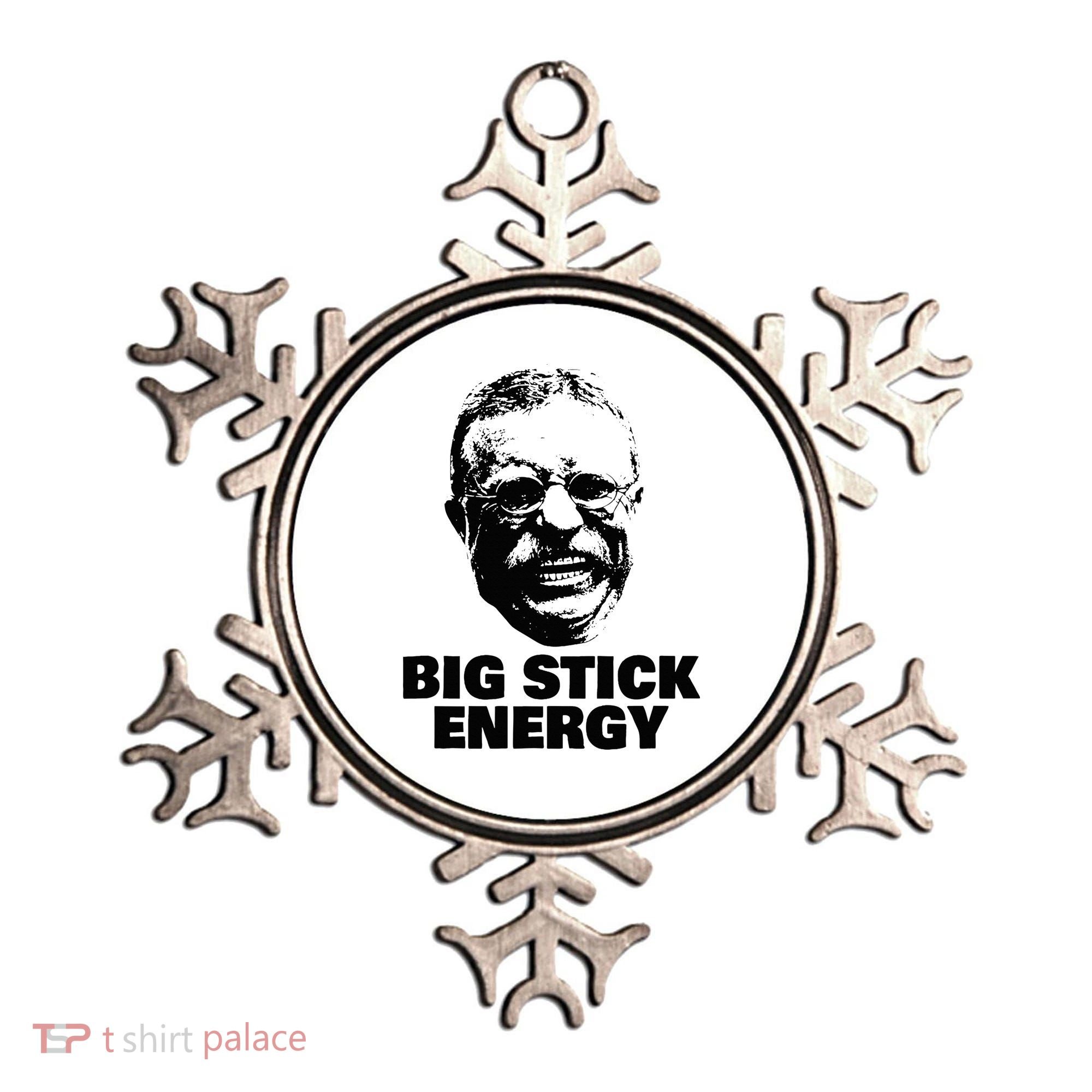 Teddy Roosevelt Big Stick Theodore President Ornament
