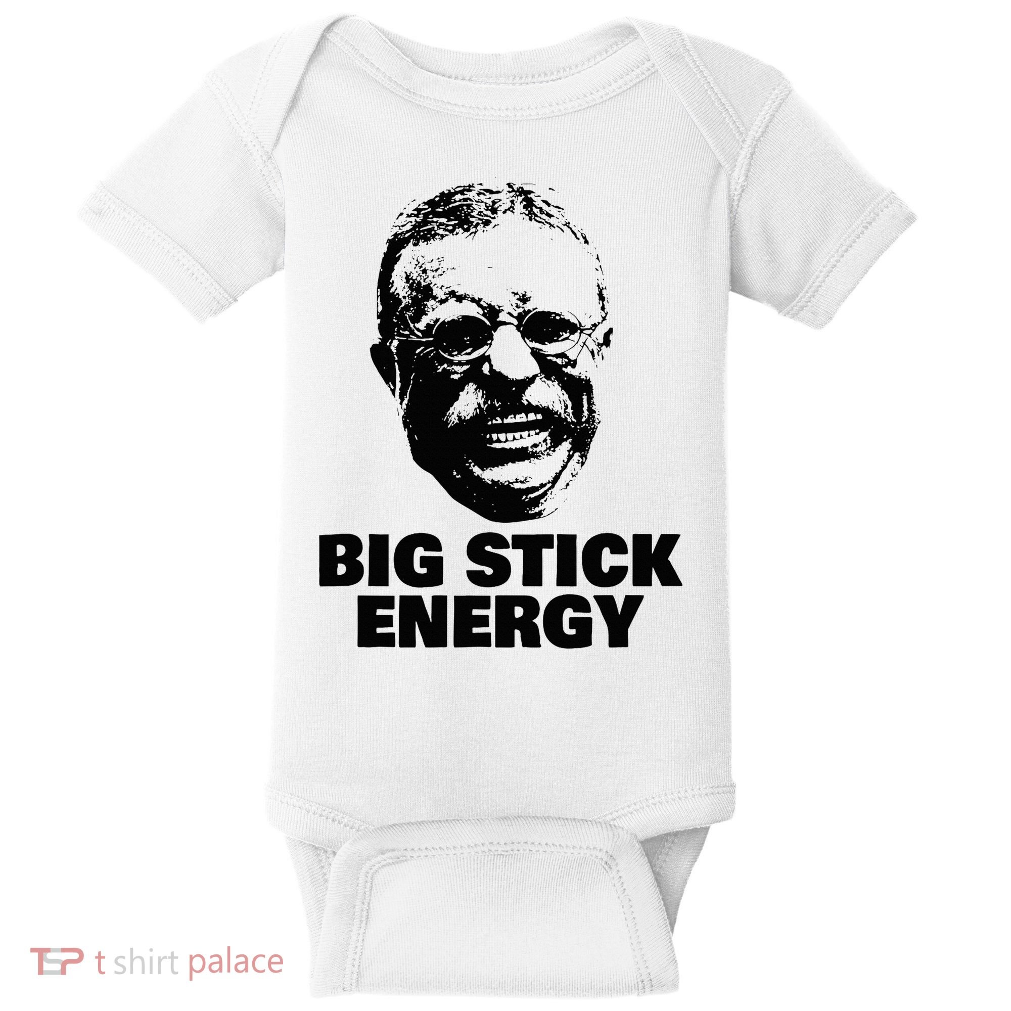 Teddy Roosevelt Big Stick Theodore President Baby Bodysuit
