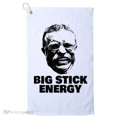 Teddy Roosevelt Big Stick Theodore President Golf Towel
