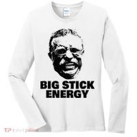 Teddy Roosevelt Big Stick Theodore President Women's Long Sleeve Shirt thumb 0