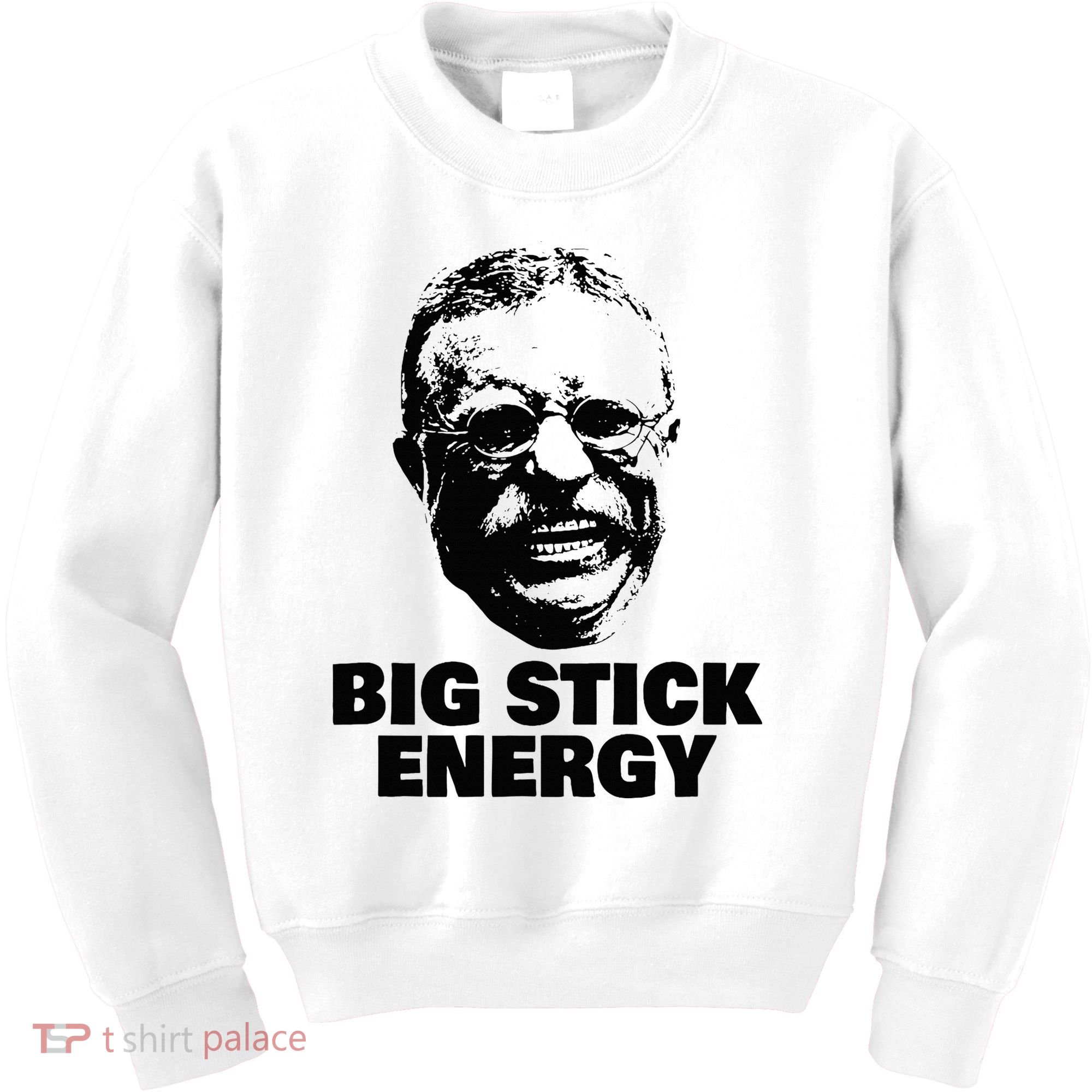 Teddy Roosevelt Big Stick Theodore President Kids Sweatshirt