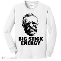 Teddy Roosevelt Big Stick Theodore President Kids Long Sleeve Shirt thumb 0