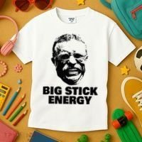 Teddy Roosevelt Big Stick Theodore President Kids T-Shirt thumb 3
