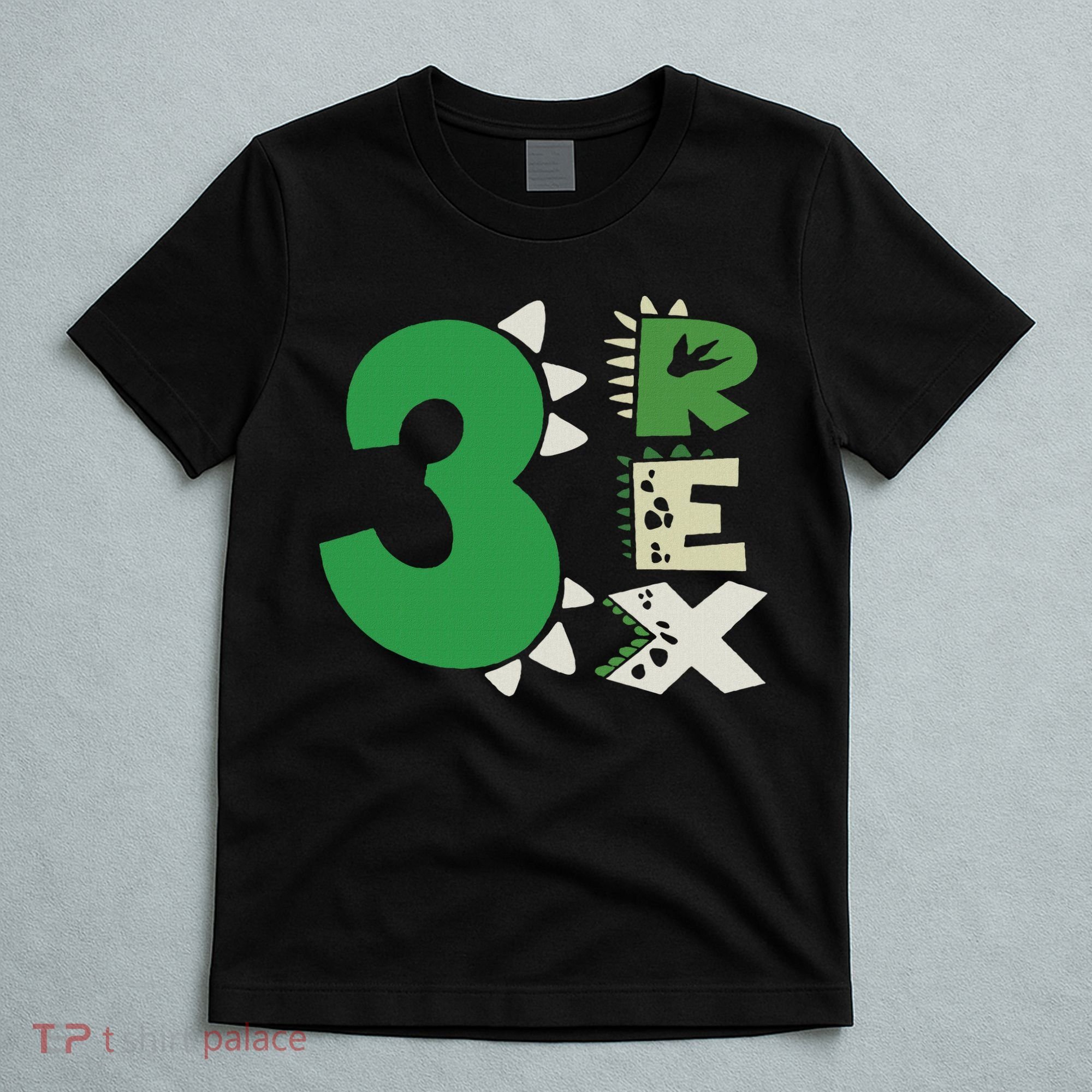 Three Rex Birthday Boy 3rd Dinosaur Birthday Rex Birthday T-Shirt