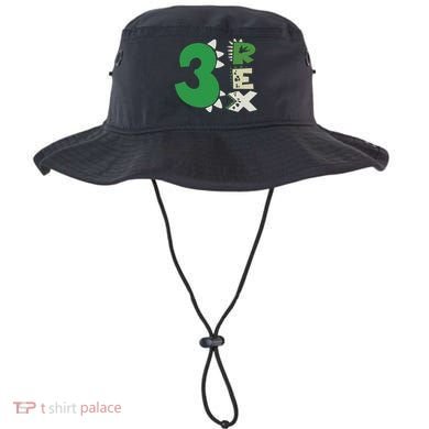 Three Rex Birthday Boy 3rd Dinosaur Birthday Rex Birthday Bucket Hat