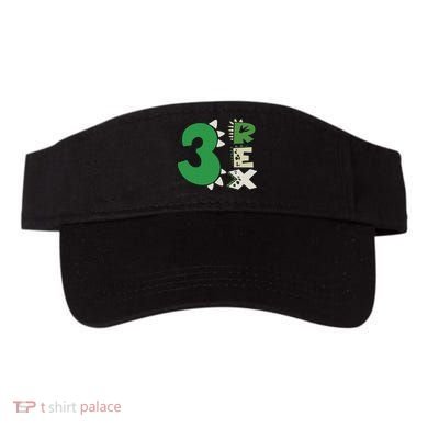 Three Rex Birthday Boy 3rd Dinosaur Birthday Rex Birthday Visor