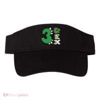 Three Rex Birthday Boy 3rd Dinosaur Birthday Rex Birthday Visor thumb 0