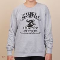 Teddy Roosevelt Bull Moose Party 1912 Presidential Campaign Women's Sweatshirt thumb 0