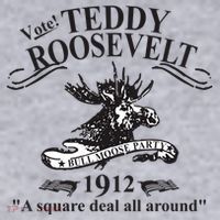 Teddy Roosevelt Bull Moose Party 1912 Presidential Campaign Women's Sweatshirt thumb 2
