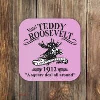 Teddy Roosevelt Bull Moose Party 1912 Presidential Campaign Coaster thumb 0