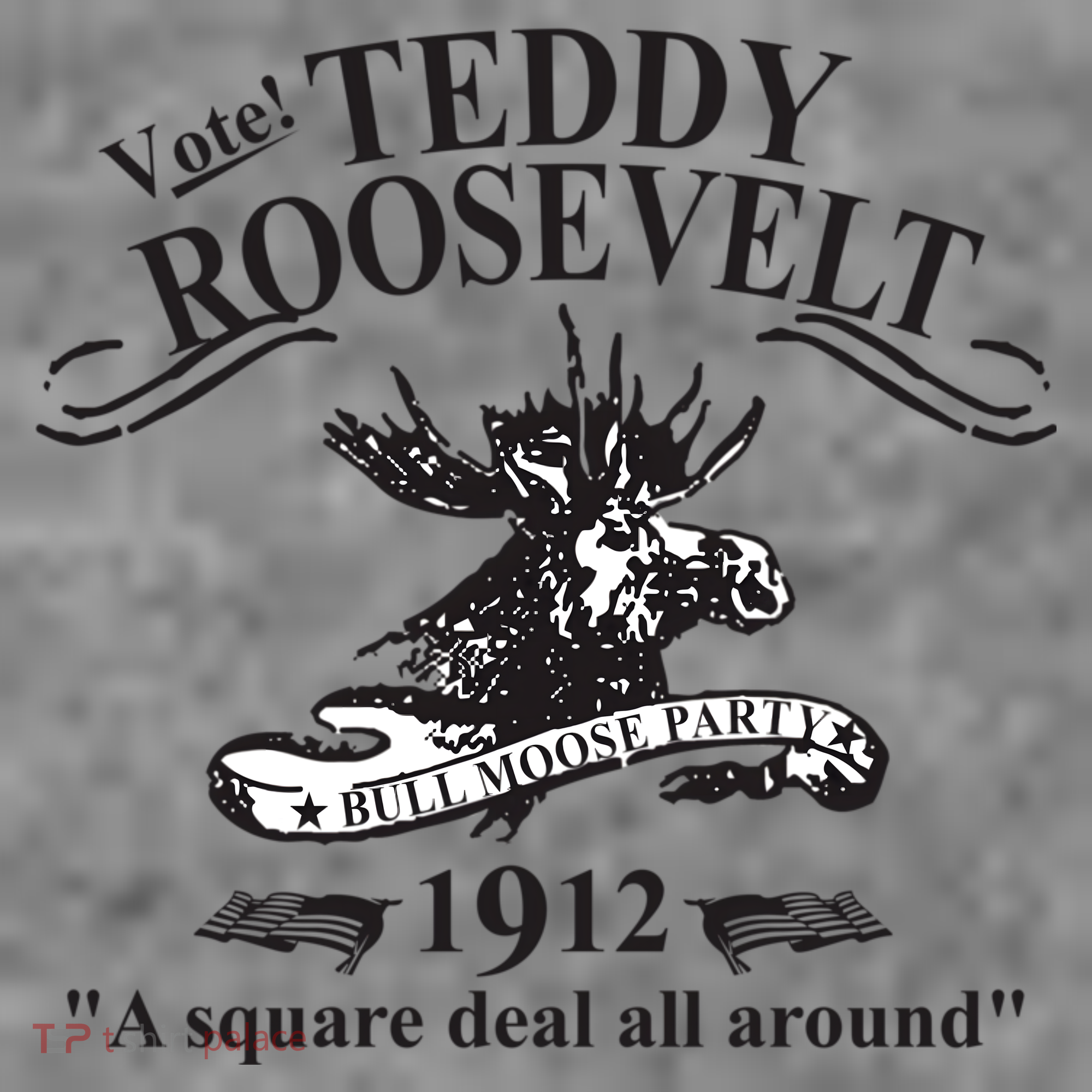 Teddy Roosevelt Bull Moose Party 1912 Presidential Campaign Toddler Hoodie