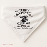 Teddy Roosevelt Bull Moose Party 1912 Presidential Campaign USA-Made Doggie Bandana thumb 0