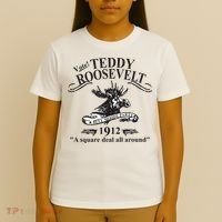 Teddy Roosevelt Bull Moose Party 1912 Presidential Campaign T-Shirt thumb 4