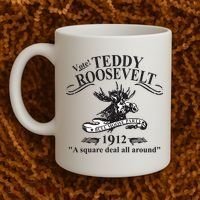 Teddy Roosevelt Bull Moose Party 1912 Presidential Campaign Coffee Mug thumb 2