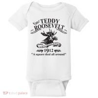 Teddy Roosevelt Bull Moose Party 1912 Presidential Campaign Baby Bodysuit thumb 0