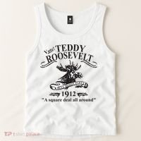 Teddy Roosevelt Bull Moose Party 1912 Presidential Campaign Tank Top thumb 2