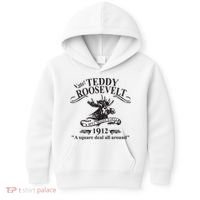 Teddy Roosevelt Bull Moose Party 1912 Presidential Campaign Kids Hoodie thumb 0