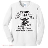 Teddy Roosevelt Bull Moose Party 1912 Presidential Campaign Kids Long Sleeve Shirt thumb 0