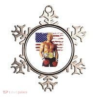 Trump Rocky Boxing Meme Boxer Us Flag Patriot Ornament thumb 0