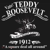 Teddy Roosevelt Bull Moose Party 1912 Presidential Campaign Women's Tank Top thumb 5