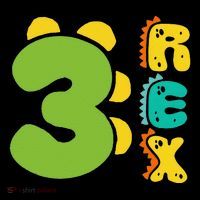 Three Rex Birthday  3rd Dinosaur Birthday Family Coffee Mug thumb 5