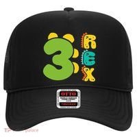 Three Rex Birthday  3rd Dinosaur Birthday Family Hat thumb 0
