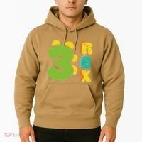Three Rex Birthday  3rd Dinosaur Birthday Family Hoodie thumb 2