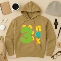 Three Rex Birthday  3rd Dinosaur Birthday Family Hoodie thumb 3