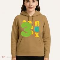 Three Rex Birthday  3rd Dinosaur Birthday Family Hoodie thumb 5