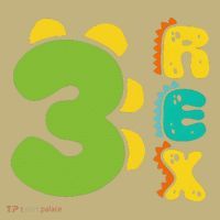 Three Rex Birthday  3rd Dinosaur Birthday Family Sweatshirt thumb 2