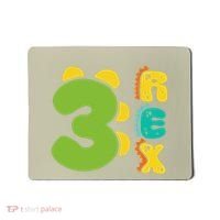 Three Rex Birthday  3rd Dinosaur Birthday Family Mousepad thumb 0