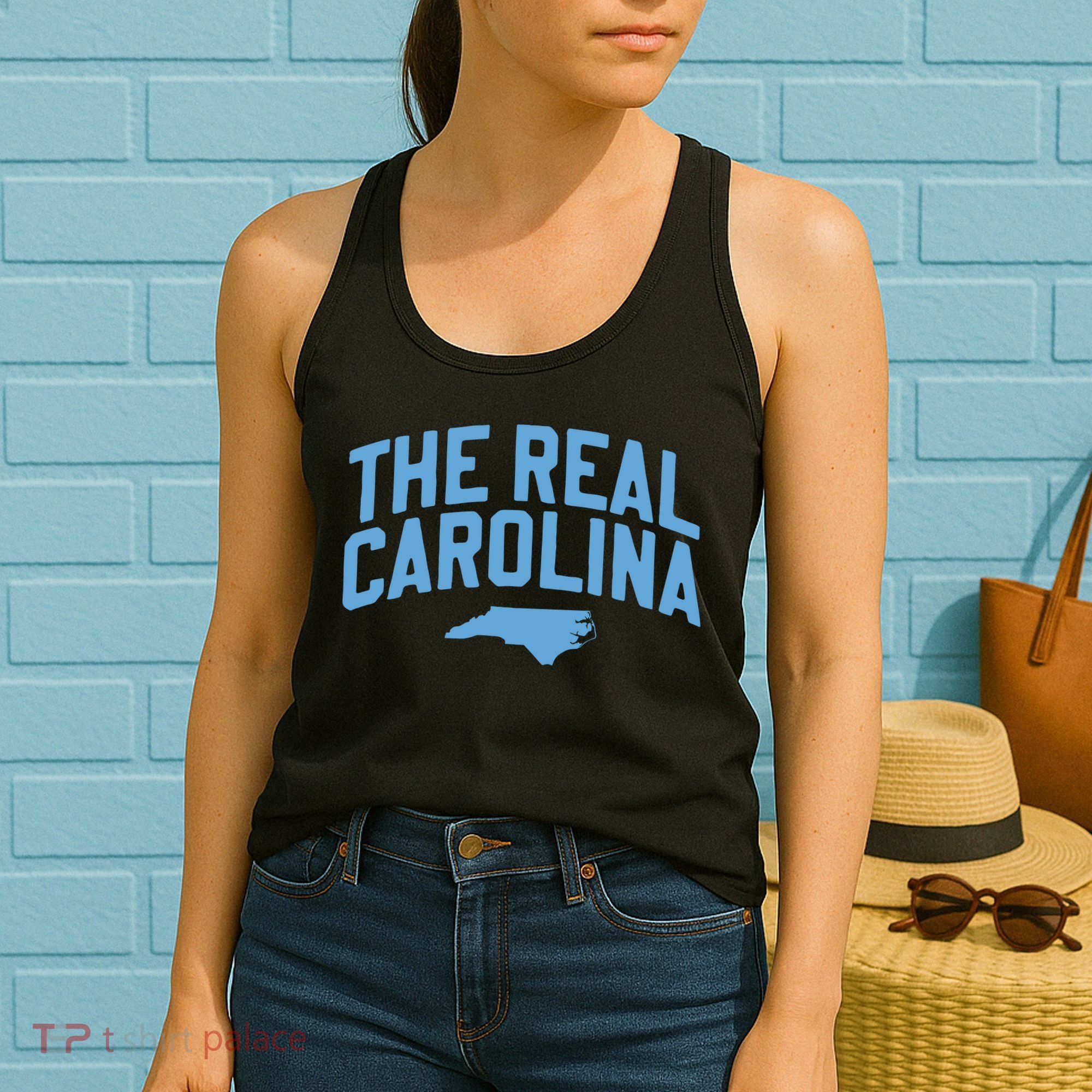 The Real Carolina Nc Women's Tank Top