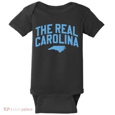 The Real Carolina Nc Baby Bodysuit