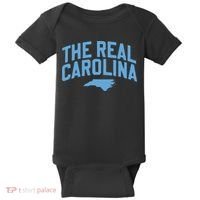 The Real Carolina Nc Baby Bodysuit thumb 0