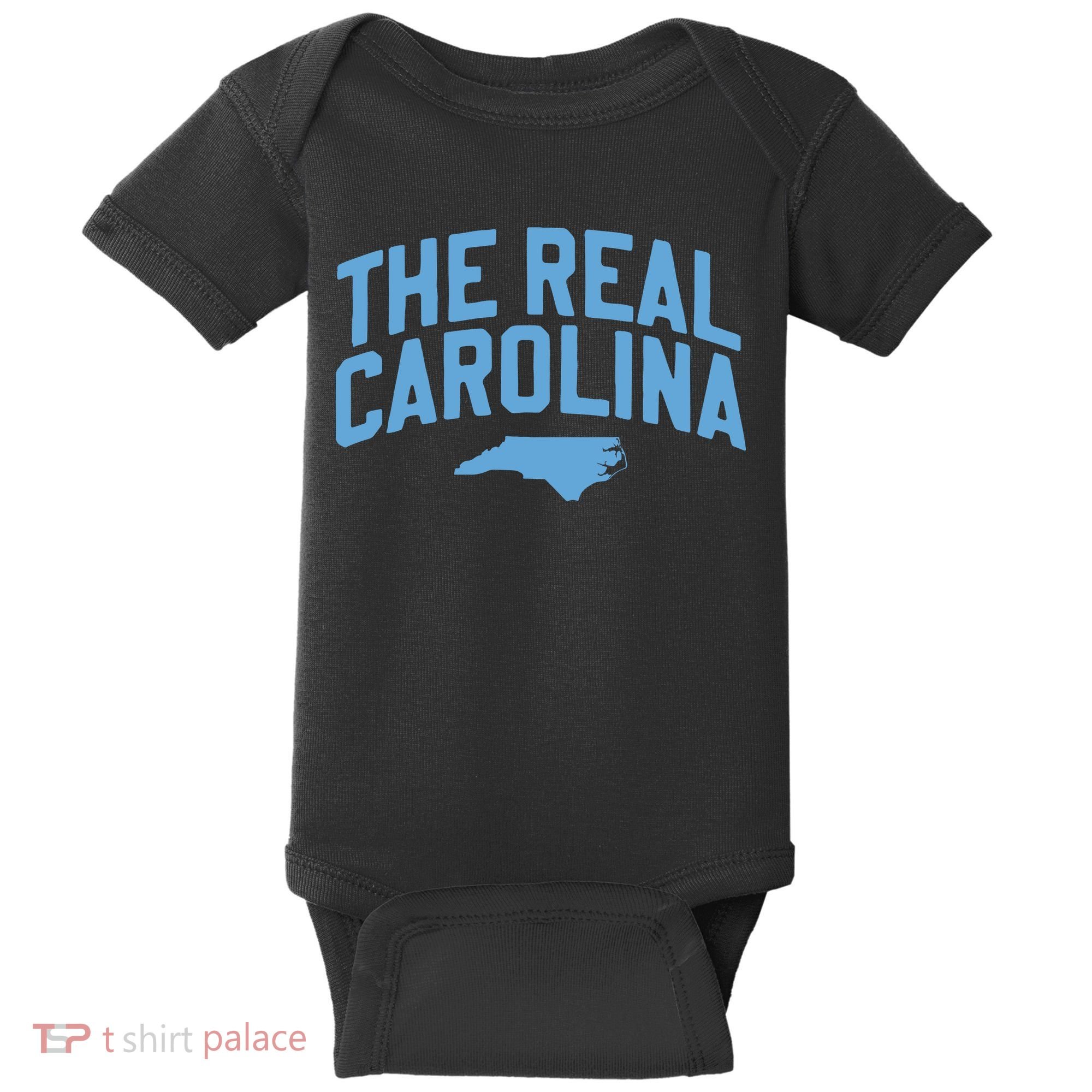 The Real Carolina Nc Baby Bodysuit