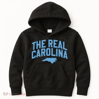 The Real Carolina Nc Kids Hoodie