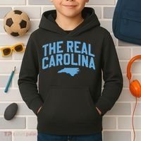 The Real Carolina Nc Kids Hoodie thumb 2